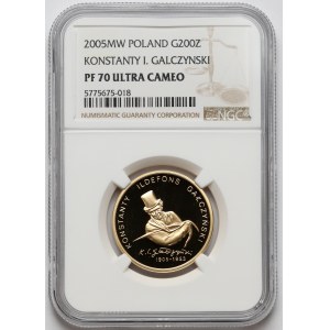 200 złotych 2005 Konstanty Ildefons Gałczyński