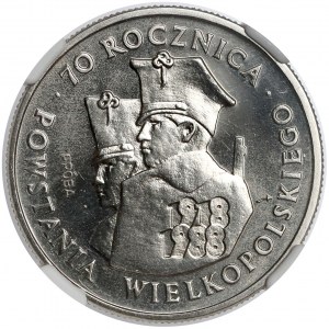 Próba NIKIEL 100 złotych 1988 Powstanie Wielkopolskie