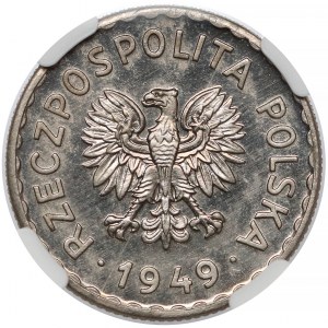 Próba NIKIEL 1 złoty 1949