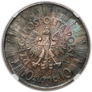 Piłsudski 10 złotych 1939