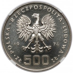 Próba NIKIEL 100 złotych 1976 Kościuszko - na wprost