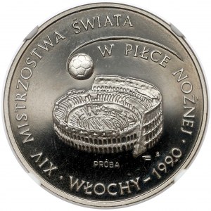 Próba NIKIEL 1.000 złotych 1988 MŚ w Piłce Nożnej Włochy