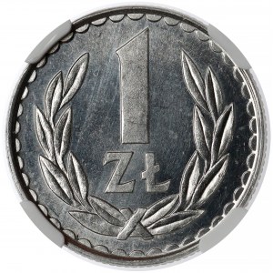 PROOF LIKE 1 złoty 1982 - jak lustrzanka