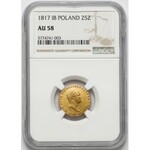 25 złotych polskich 1817 IB - pierwsze - piękne