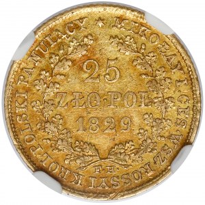 25 złotych polskich 1829 FH - rzadkie