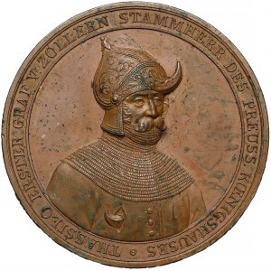 Niemcy, Prusy, Medal - Tassilo von Zollern 1840 (Loos)