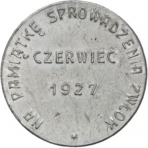 Medal Sprowadzenie zwłok Juliusza Słowackiego 1927 r. - b.rzadki