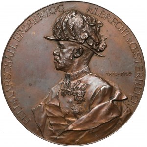 Austria, Franciszek Józef I, Medal pomnik Albrechta 1898 r.