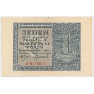 1 złoty 1940 - A