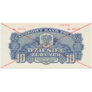 10 złotych 1944 ...owe - WZÓR - Ac