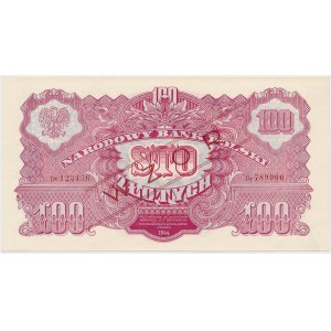 100 złotych 1944 ...owe - WZÓR - Dr