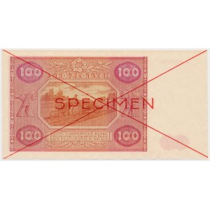 100 złotych 1946 - SPECIMEN - A