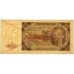 10 złotych 1948 - SPECIMEN - AA