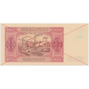 100 złotych 1948 - SPECIMEN - AG