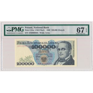 100.000 złotych 1990 - AN