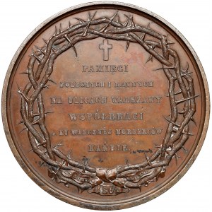 Medal Poległym manifestantom-patriotom 1861 r. - EFEKTOWNY - (Podczaszyński / Dargent)