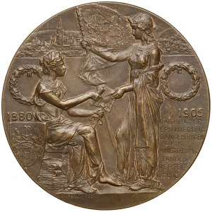 Austria, Franciszek Józef I, Medal Zeno Welser von Welsersheimb 1905