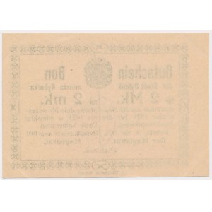 Rybnik, 2 marki 1921 - bez numeratora