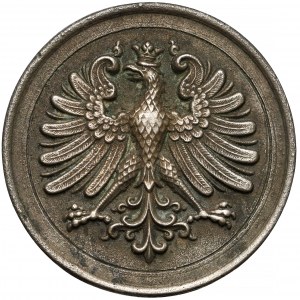 Niemcy, Frankfurt, Medal 1874 - z metalu dzwonów katedry we Frankfurcie