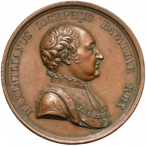 Niemcy, Bawaria, Maksymilian I Józef, Medal Rex Restitutor 1824