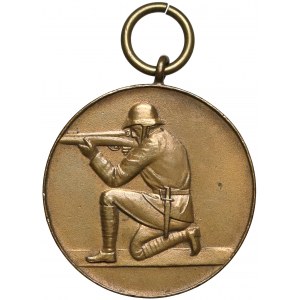 Medal nagrodowy Towarzystwa Powstańców i Wojaków - I nagroda w zawodach strzeleckich 1931