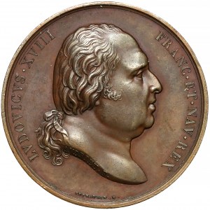 Rosja / Francja, Medal Feldmarszałek Woroncow - obrońca Rethel 1818