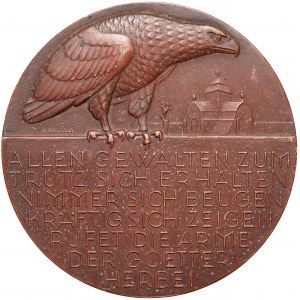 Niemcy, Medal - Światowa Wystawa w Brukseli (1910) (R.Bosselt)