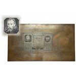 MATRYCA do banknotu próbnego 20 złotych - Jan Matejko