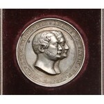 Deutschland, Fürstenberg, Silbermedaille 1843 - Silberhochzeit Karl Egon II