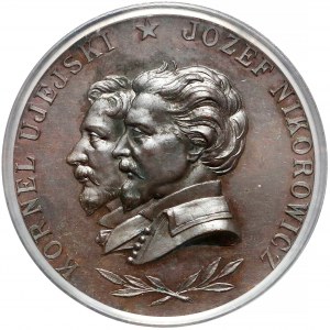 Medal Kornel Ujejski i Józef Nikorowicz 1893 r.