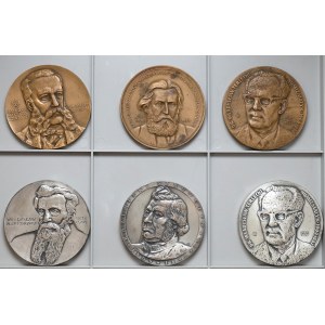Medale PRL numizmatycy (6szt)