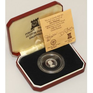 Isle of Man, Tenth Noble 1984 - platinum