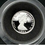 Isle of Man, Tenth Noble 1984 - platinum