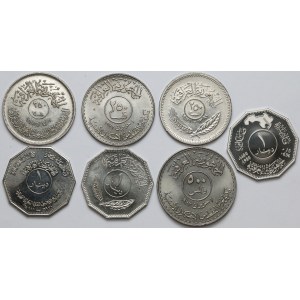 Iraq, Set of coins (7pcs)