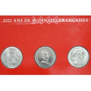 Francja, 5 franków 2000 - historyczne monety Francji