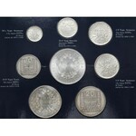 Francja, srebrne monety XX wieku