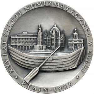 Medal SREBRO Kazimierz Stronczyński 1986 r.