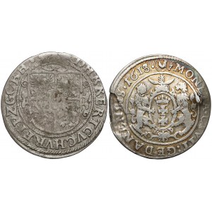 Zygmunt III Waza i Jerzy Wilhelm, Orty 1618 i 1621 (2szt)