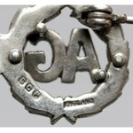 RAF Sweet Heart Badge - AG (Air Gunner)