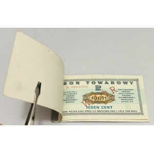 Pewex WZORY - Książeczka 1-50 centów 1969