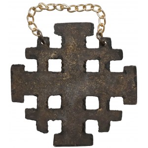Krzyż jerozolimski - Jerusalem - po legioniście I Brygady