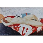 Alain Bonnefoit (b. 1937), May jitters, 1988