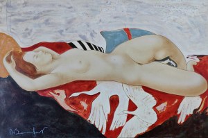 Alain Bonnefoit (ur. 1937), Majowe rozedrganie, 1988