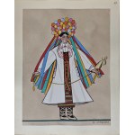 Zofia Stryjeńska (1891-1976), Bride from Volhynia, 1939