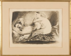 Pablo Picasso (1881-1973), Śpiący mężczyzna, 1967