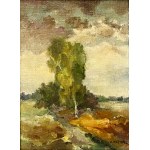 Jerzy Przybył (geb. 1943), Landschaft, 1980