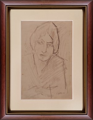 Leopold Gottlieb (1879-1934), Portret kobiety