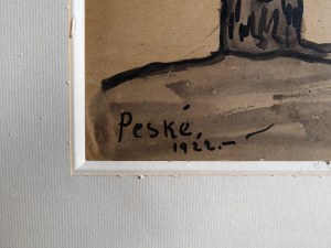 Jean Peske (1870-1949), Pasterz, 1922