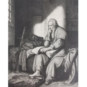 Rembrandt, San Paolo in prigione, XIX secolo.
