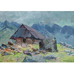 Leszek Stańko (1925-2011), Chata w górach, 1978